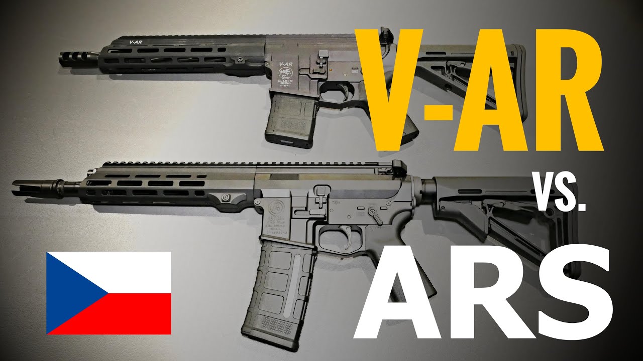 V-AR vs. ARS M4S. Která je lépe udělaná?  Jaký je rozdíl mezi Českýma puškama.