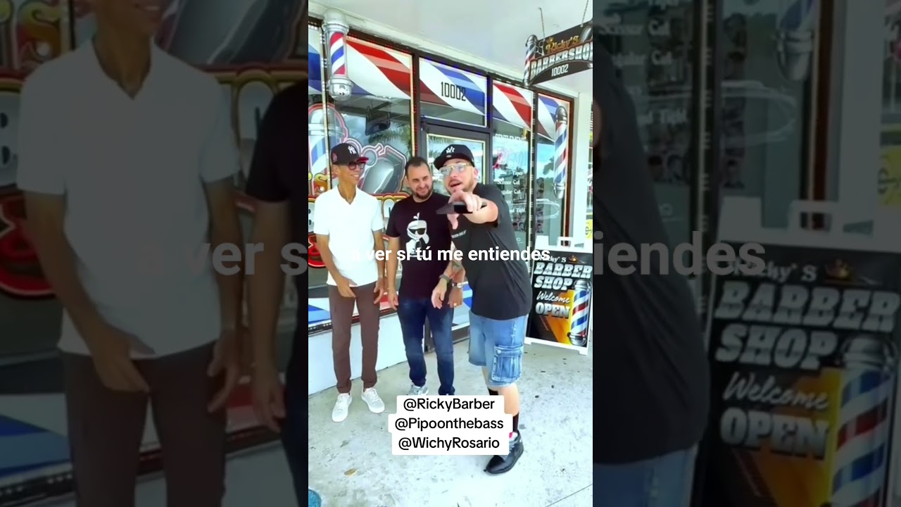 Ricky's BarberShop donde se hizo!#musica #viralvideo #btsshorts #music #youtubeshorts #bts