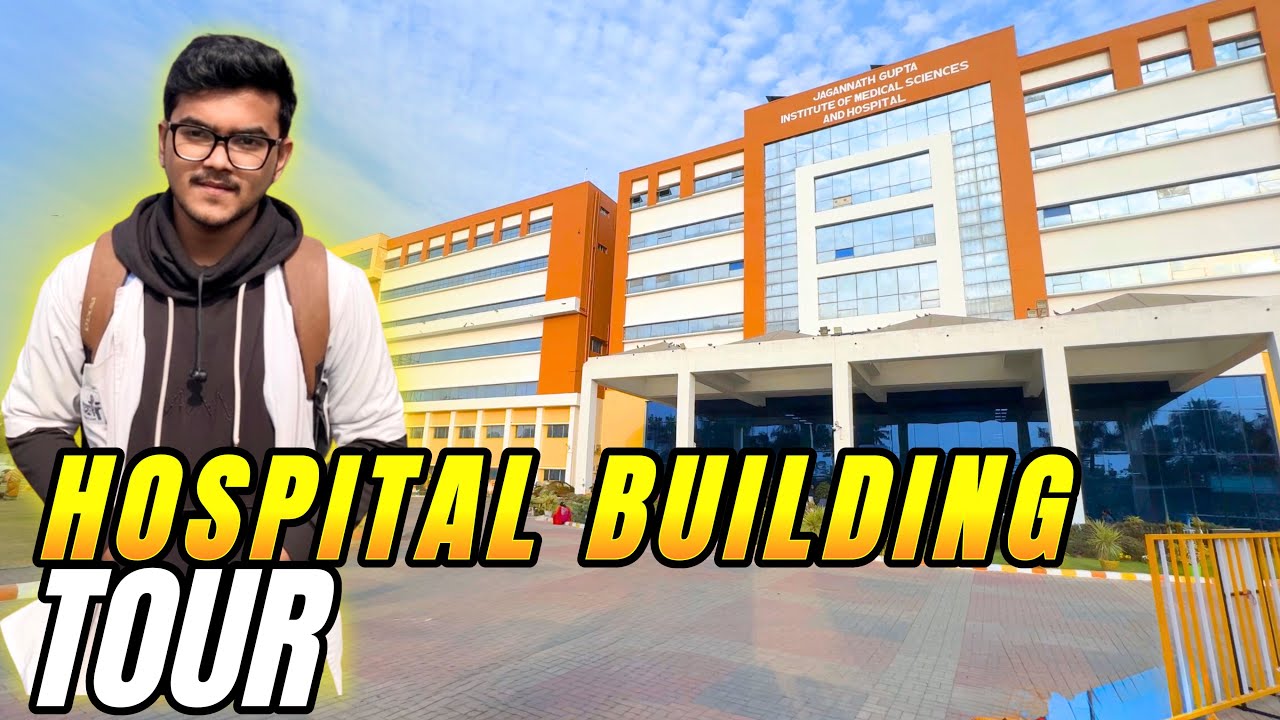 Hospital building tour | Jagannath Gupta institute of medical science and hospital | JIMSH VLOG