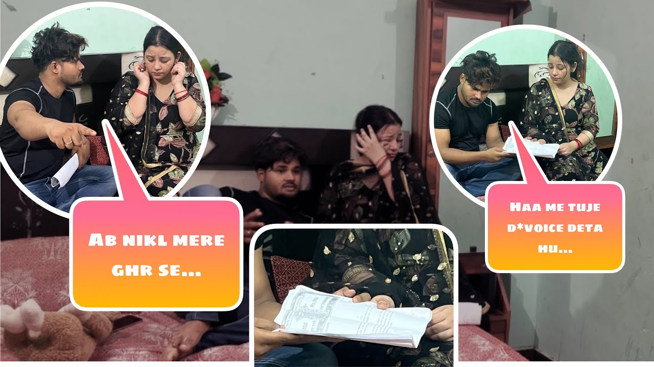 Divorce prank on wife | prank gone                               Extremely wrong 😑 | Nehakprank