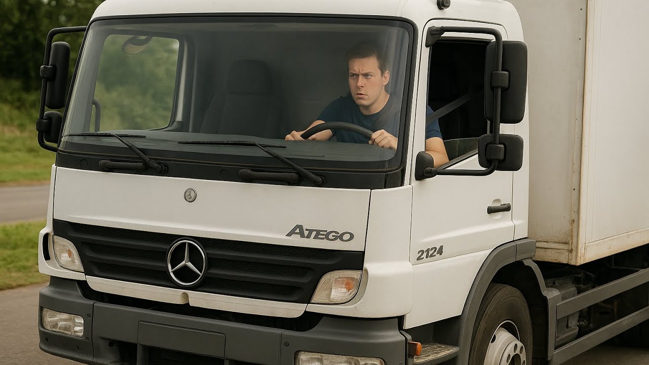 Kamyon sürmeyi öğreniyorum Bölüm 1             ( ATEGO 2124 10 teker )