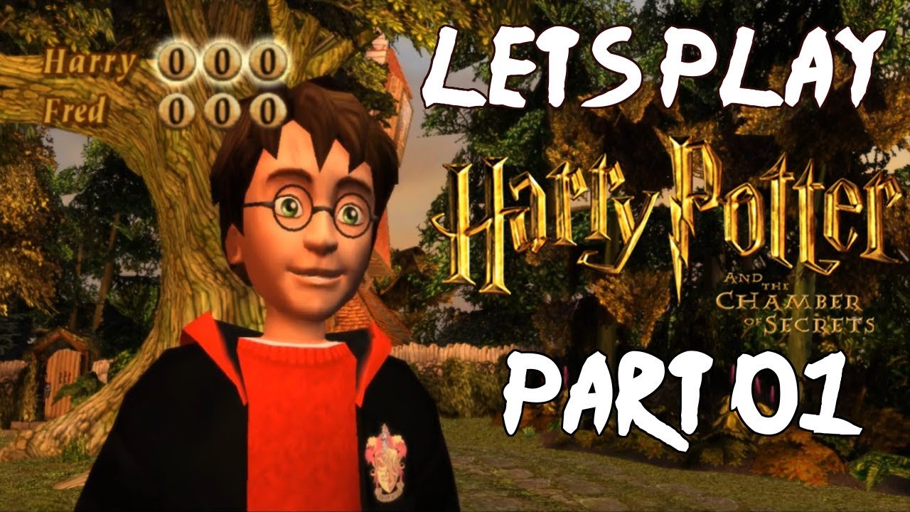 Harry Potter and the Chamber of Secrets [PS2] | Part 01 (The Burrow) | 1080p Gameplay
