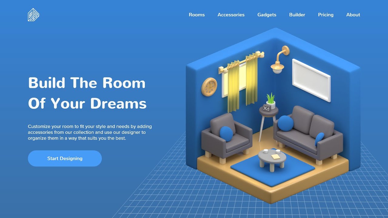 3D Website Design in Adobe Xd using Blender, Dimension and Photoshop