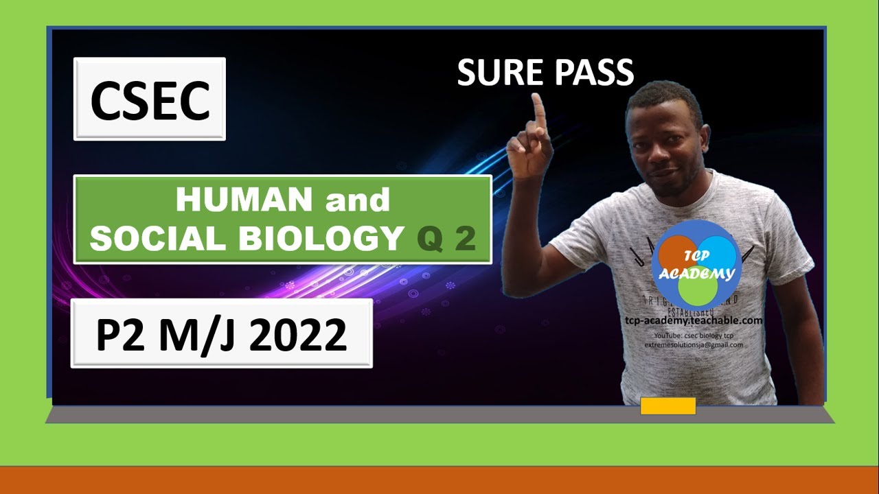 Human and Social Biology Paper 2 2022