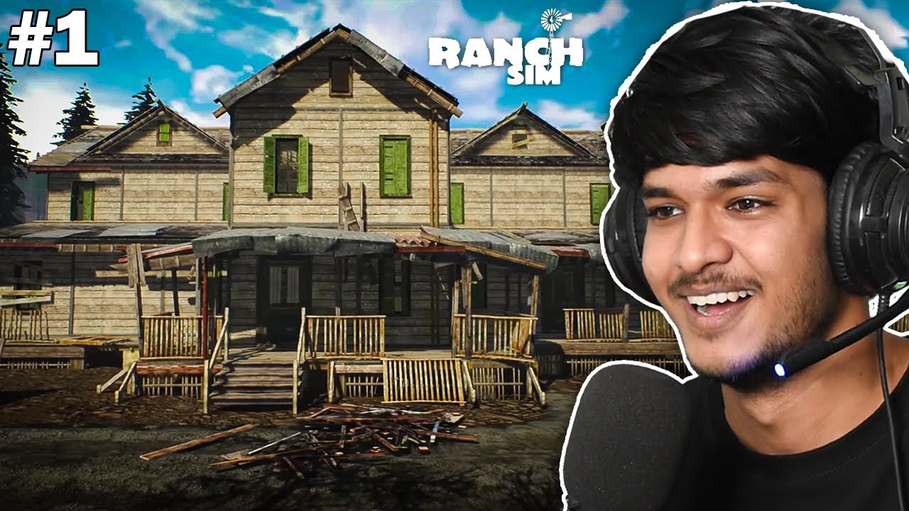 I STARTED NEW LIFE | RANCH SIMULATOR #1