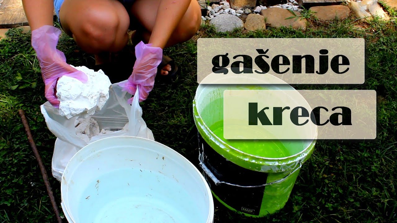Kako ugasiti kreč, gašenje živog kreča - život na selu