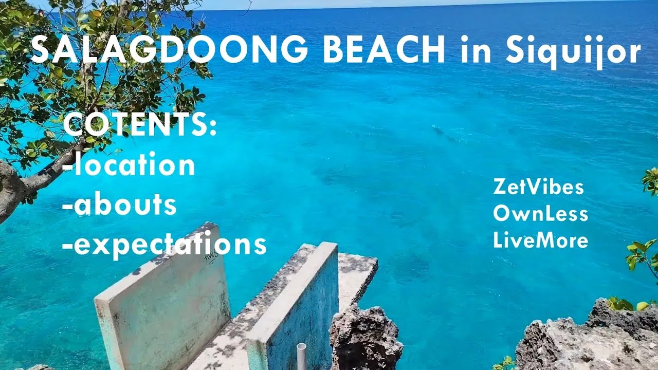 Salagdoong Beach, Siquijor Island, Philippines