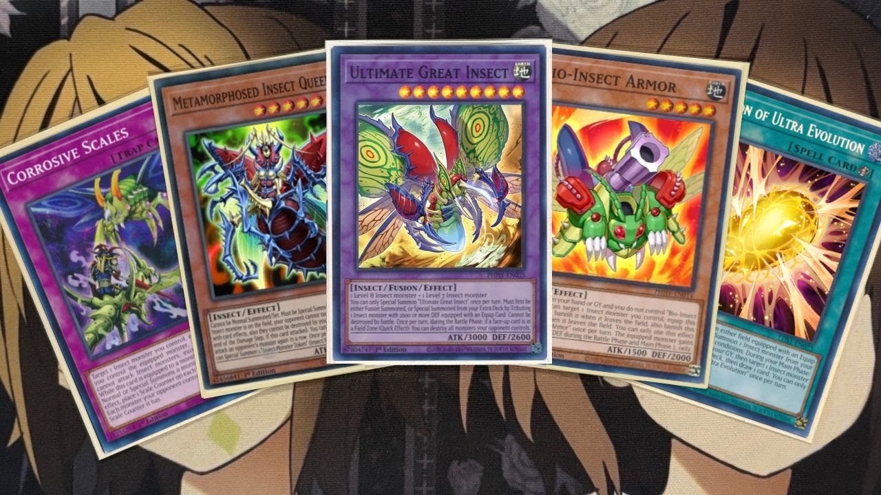 Мой идеальный обзор колоды насекомых в Yu-Gi-Oh! на декабрь 2025 года.