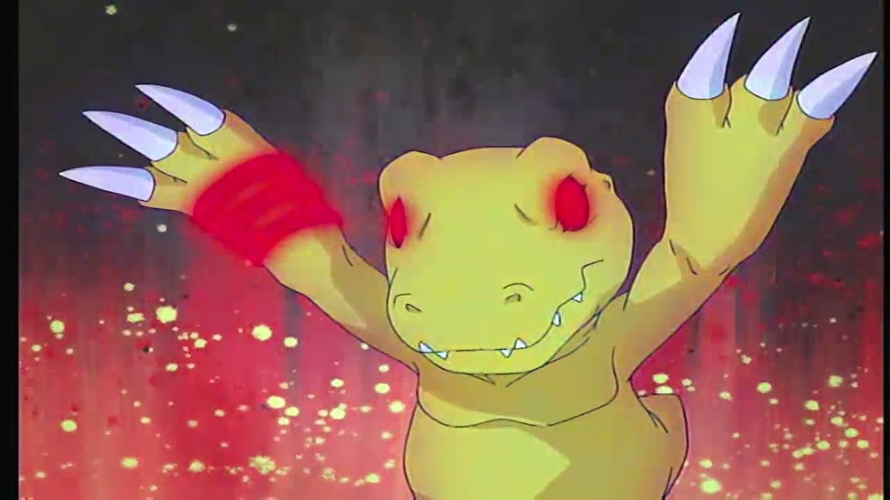 Digimon Season 2 ~ Dark Spiral Digivolves Agumon Into MetalGreymon