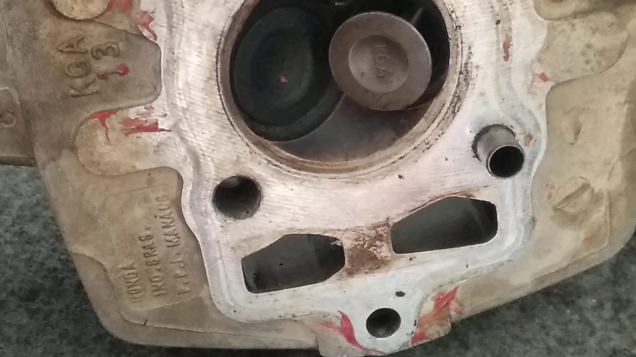 COMO VERIFICAR A FOLGA DO GUIA DE VÁLVULA, TITAN 125/2003