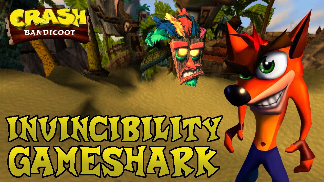 Crash Bandicoot - Invincibility Gameshark