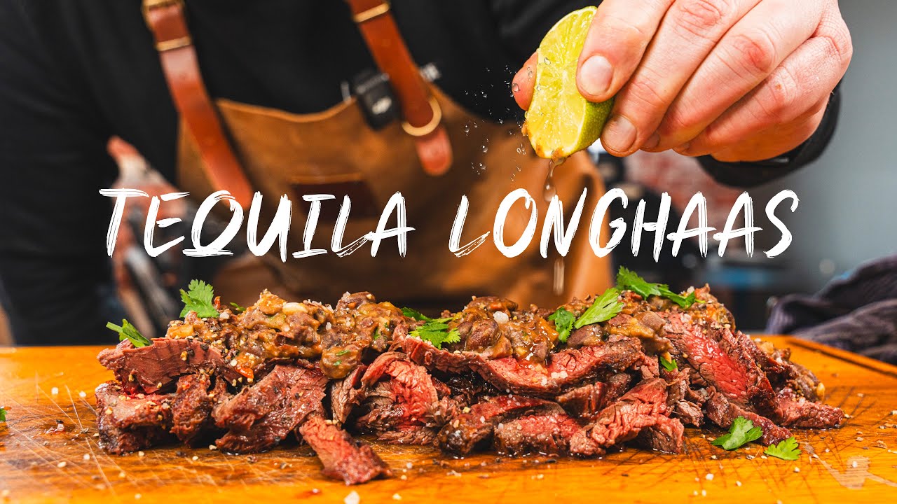 Zo maak je Tequila Longhaas met Mexicaanse salsa op de BBQ!