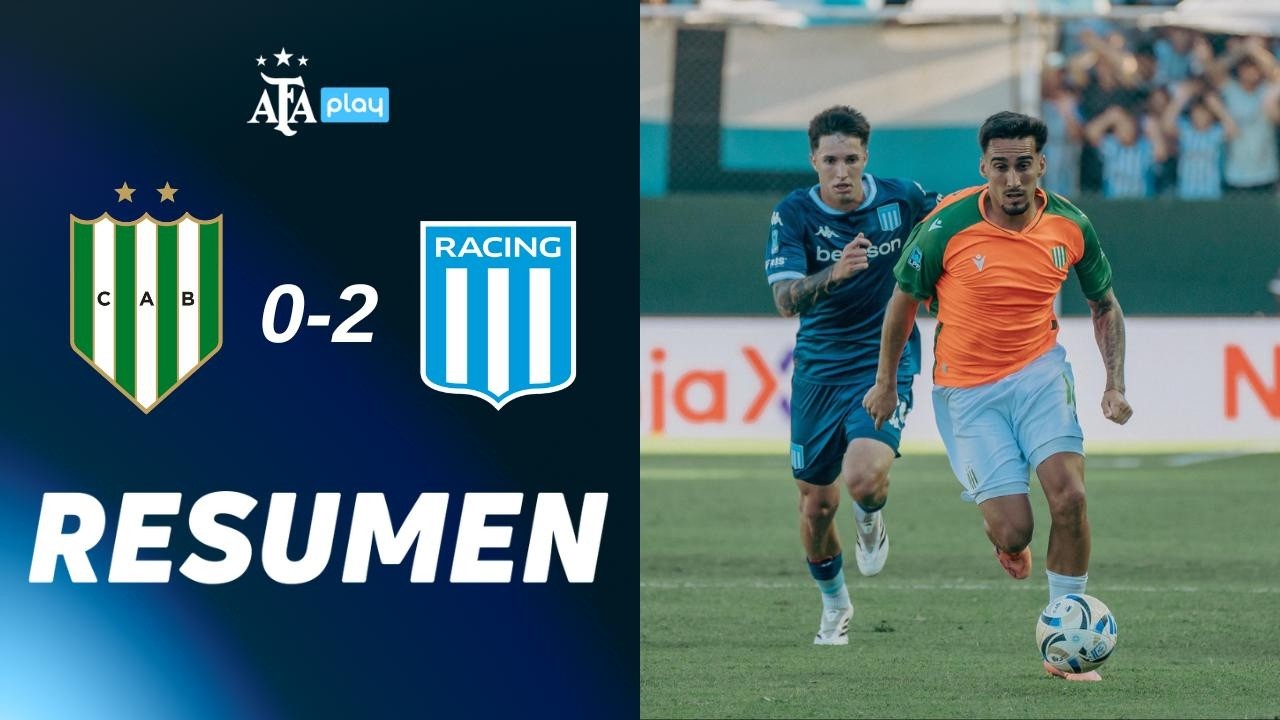Racing gano de visitante ante Banfield por 2-0