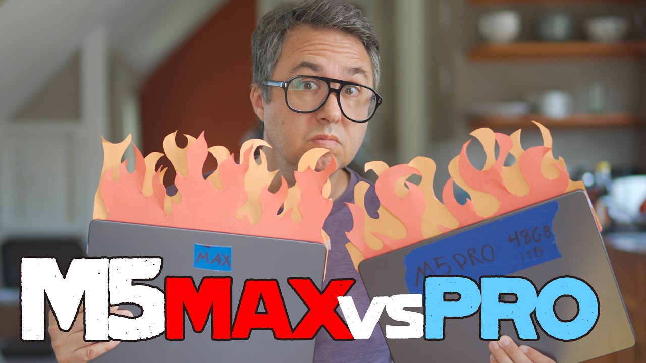 MacBook Pro: M5 Max против M5 Pro