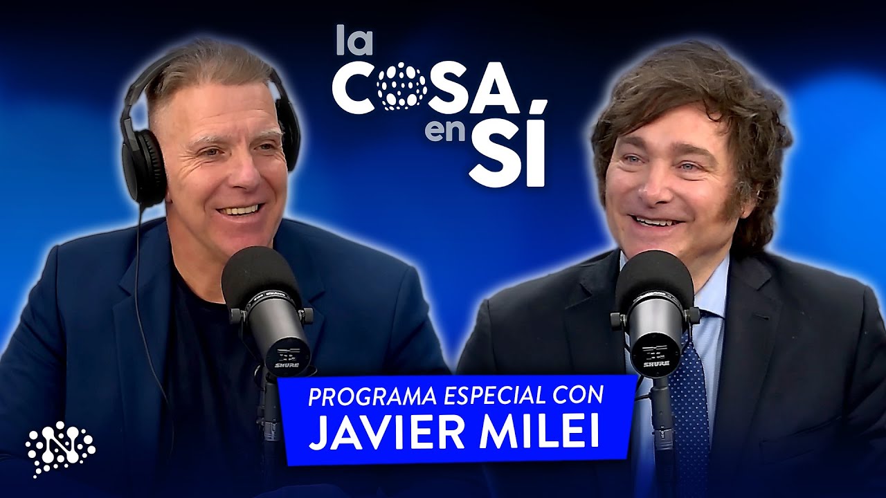 Javier Milei con Alejandro Fantino - Programa Especial | La Cosa en Sí - 14/08