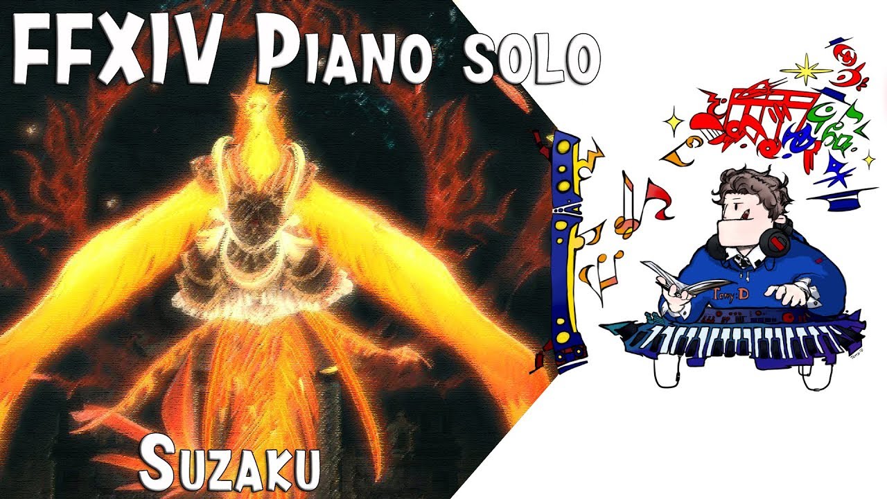 SUZAKU theme ( SUNRISE ) piano cover -FINAL FANTASY XIV