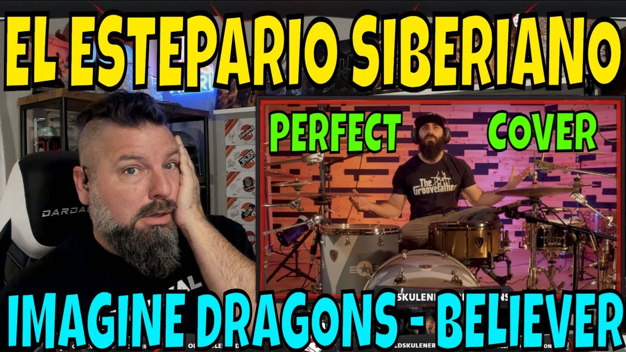 БАРАБАНЩИК РЕАКЦИЯ El Estepario Siberiano BELIEVER | IMAGINE DRAGONS - DRUM COVER