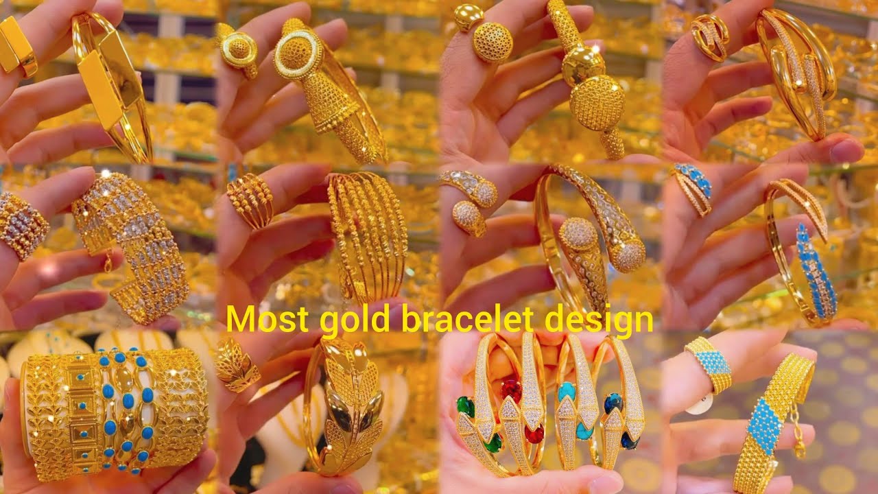#2025 4Gm Design Gold Bracelet Designs ||Light weight gold bracelet design for women || jewellery