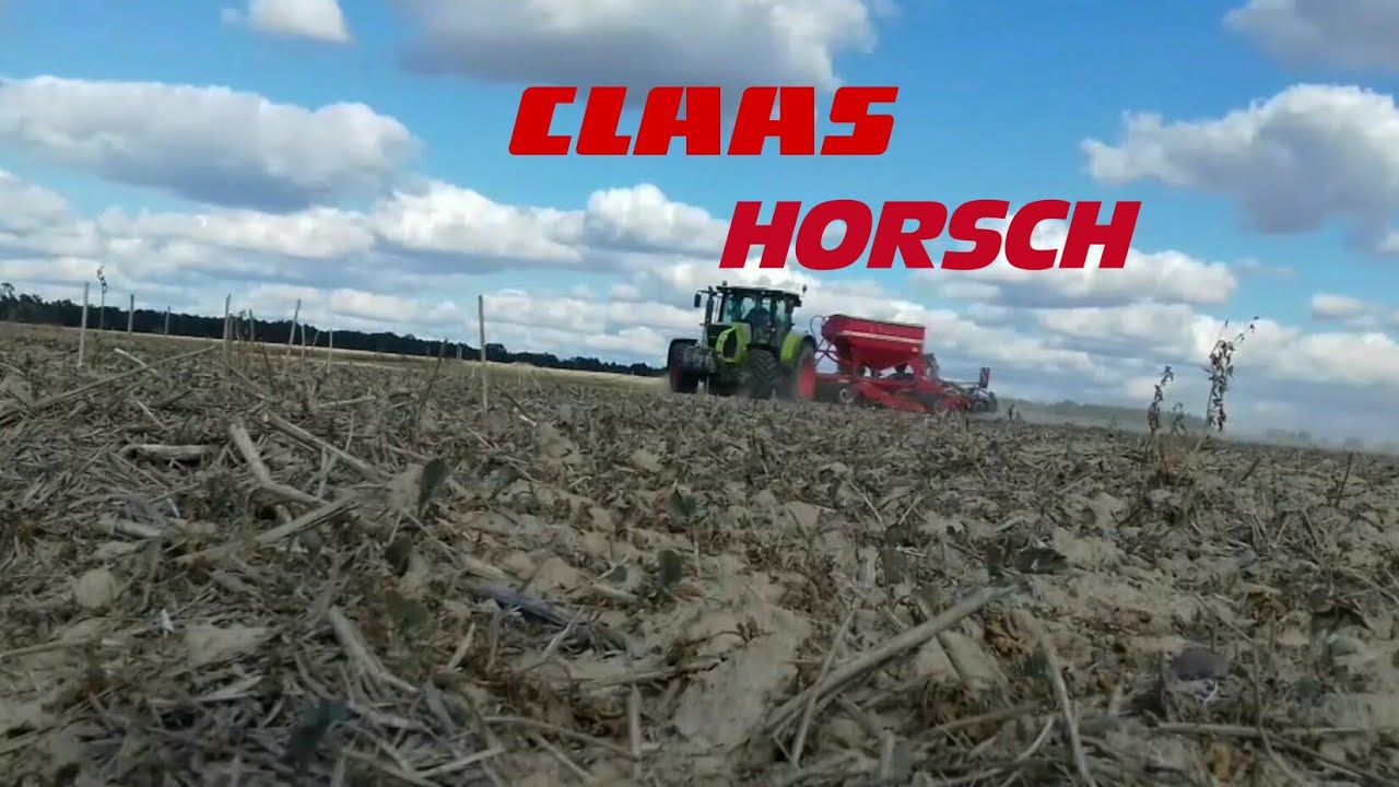 ☆Siew pszenicy 2018☆Claas arion 630 & Horsch !!