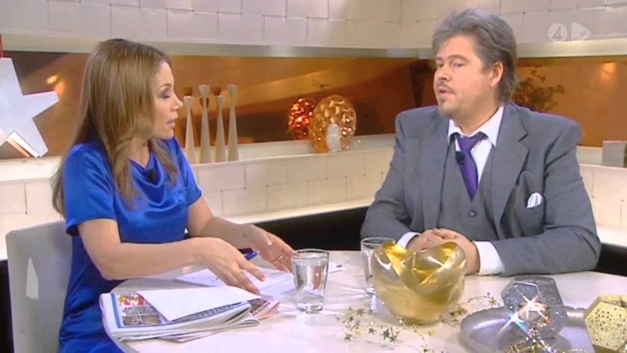 John Houdi på Nyhetsmorgon TV4 Nyårsafton 2012