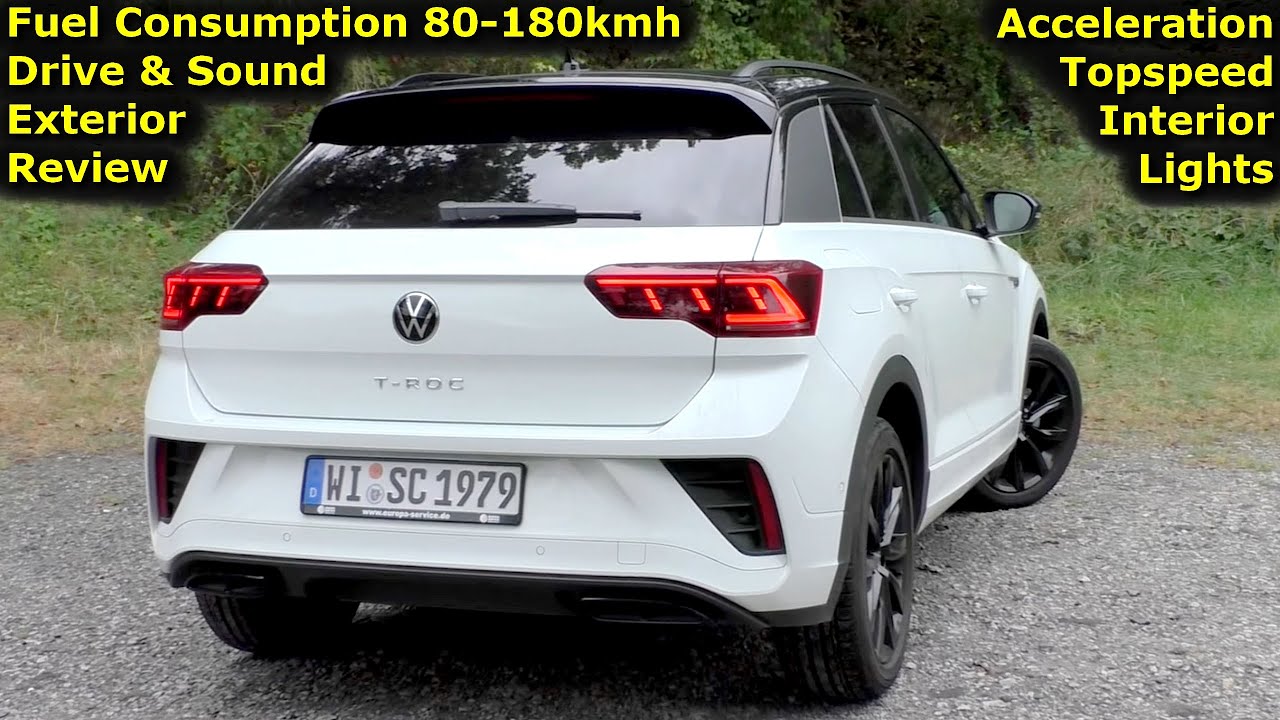 2024 Volkswagen T-Roc 1.5 TSI R-Line (150 PS) | Test Drive & Real Fuel Consumption Review