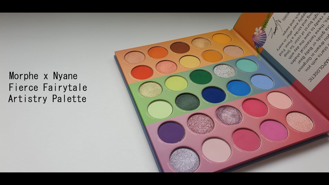 Morphe x Nyane - Eyeshadow Palette: Fierce Fairytale