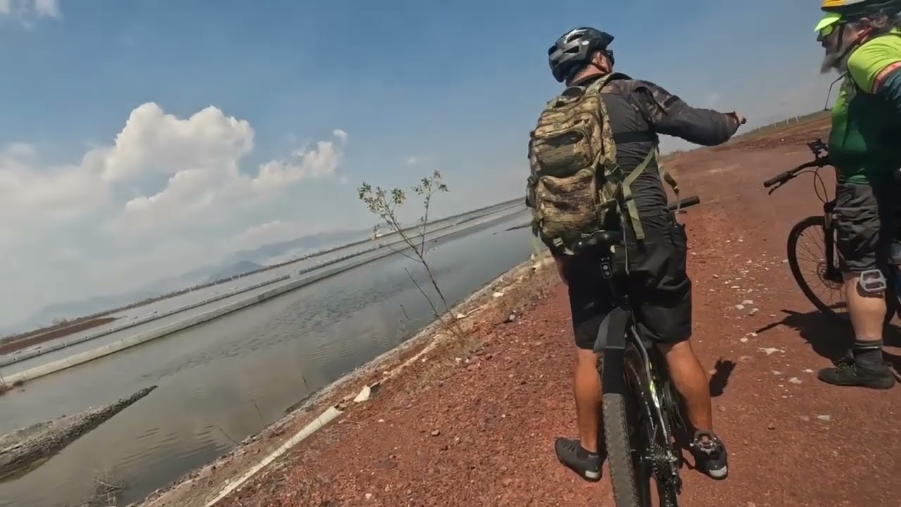 Rodando en el Parque Ecológico Lago de Texcoco