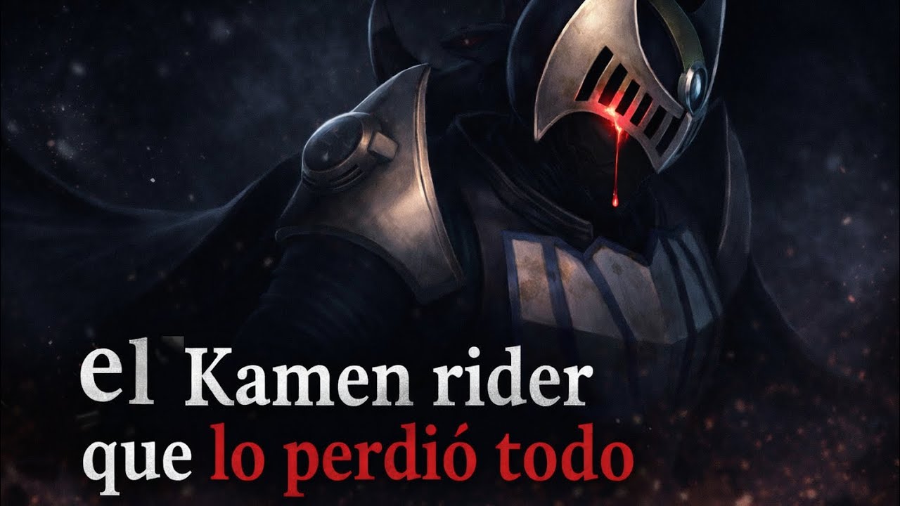 El Kamen rider que lo perdió todo 