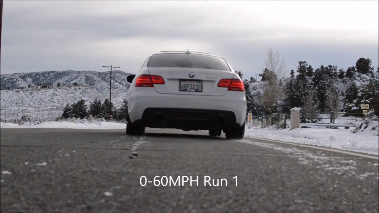 2011 BMW 335i Straight Pipe Exhaust
