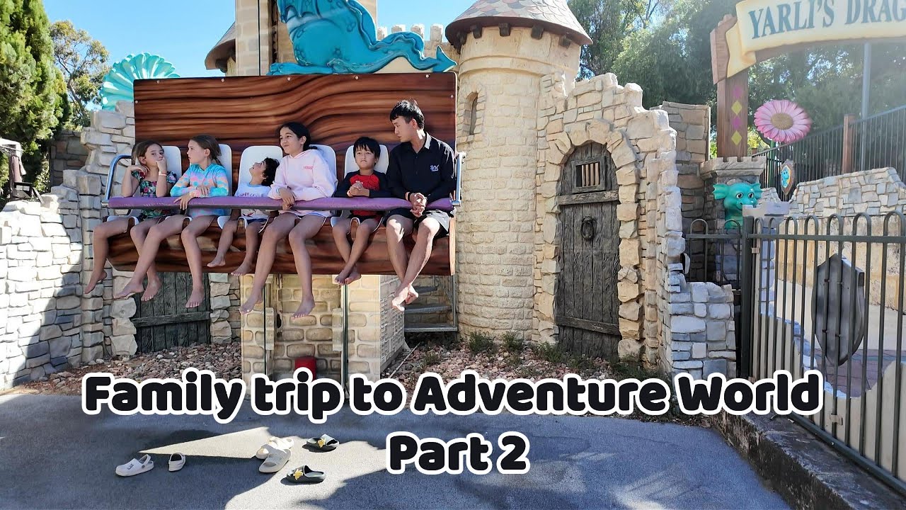 Family trip to Adventure World - Part 2