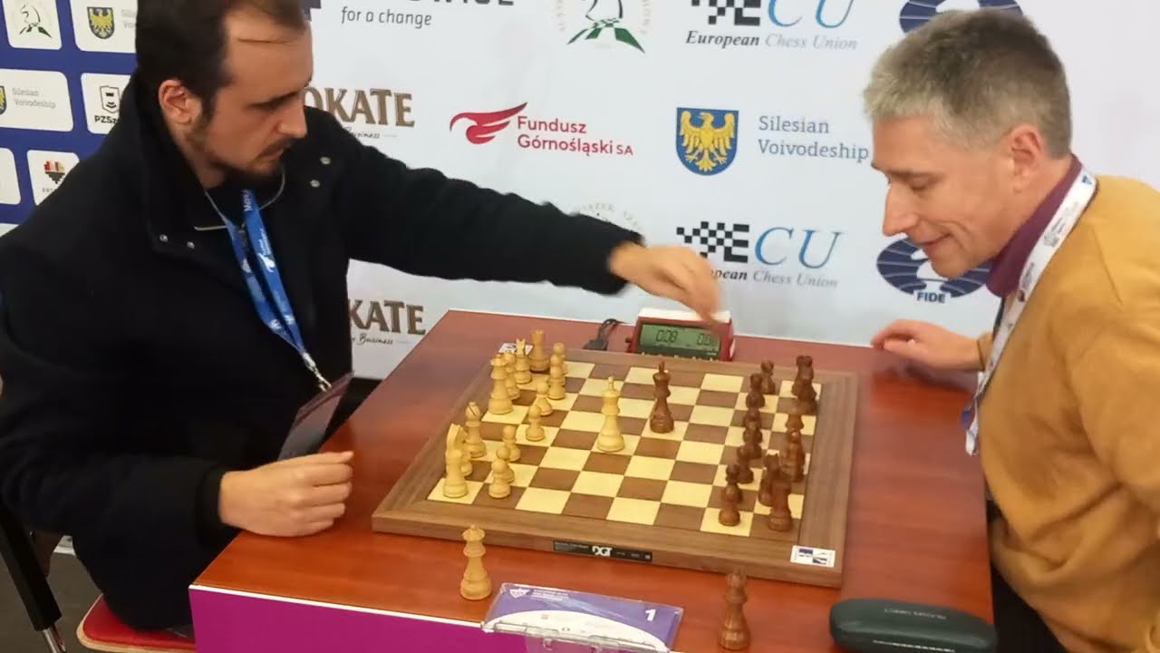 GM Michael Adams - GM Alvaro Alonso Rosell | European Championships