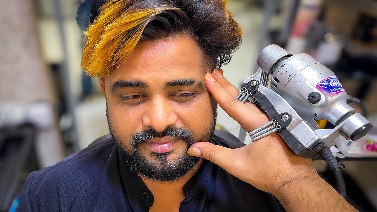 ASMR Indian Barber Massage: How to Use Electric Head Massager
