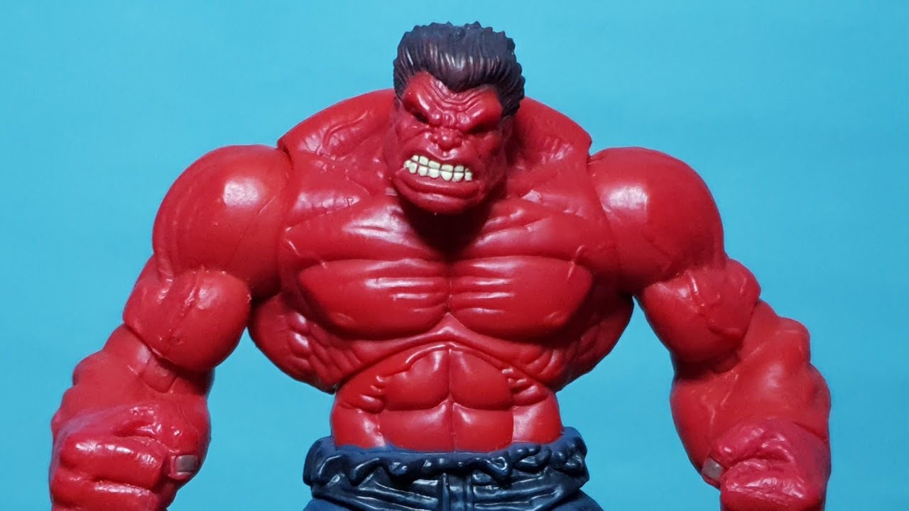 Red Hulk (Rulk) | Marvel Universe 3.75 Series 1 Fury Files | Hasbro 2008