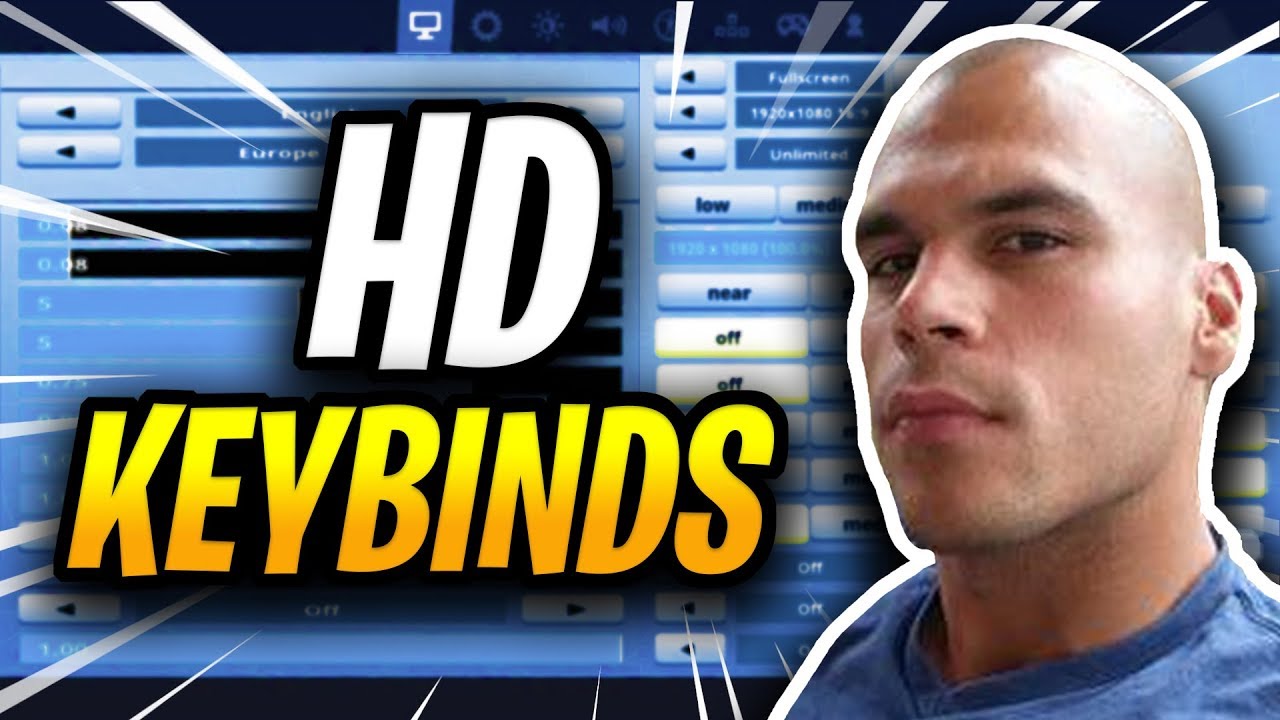 HighDistortion Fortnite Keybinds and Settings - UPDATED AUGUST 2018