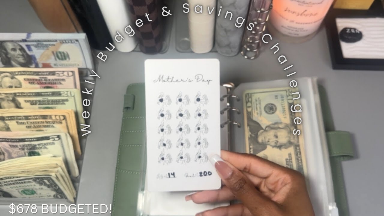 Ready for Mothers Day! | Budget Binder Cash Stuffing | March Week 2