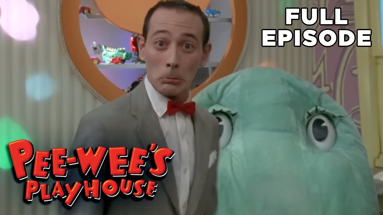 Pee-wee's Playhouse | S1 Ep 09 | Monster In The Playhouse | FULL EPISODE | Paul Reubens | Comedy