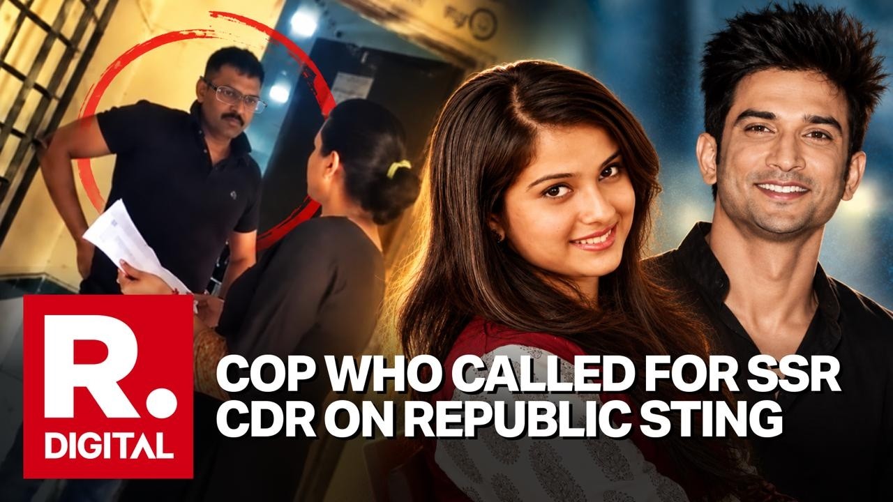 Republic Confronts Former API Rahul Devade, Why Was Sushant&rsquo;s CDR Sought In Disha Salian Case?