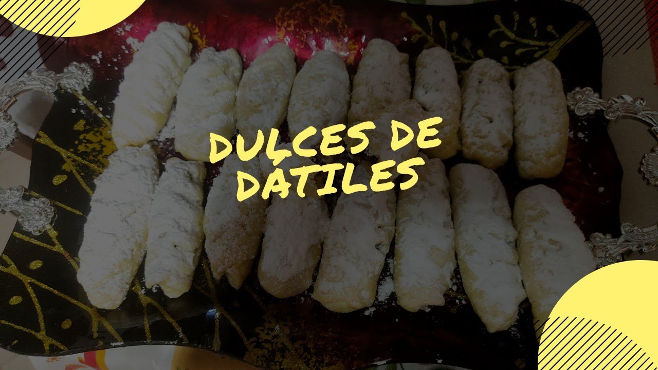 RECETA: DULCES DE D&Aacute;TILES, HELWA DE TAMAR