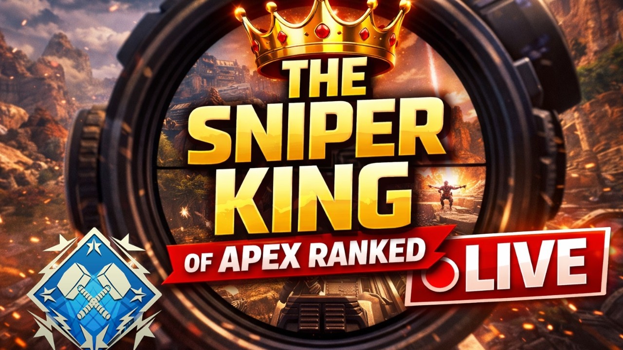 🔴 The Sniper King of Apex Ranked | Apex Legends LIVE