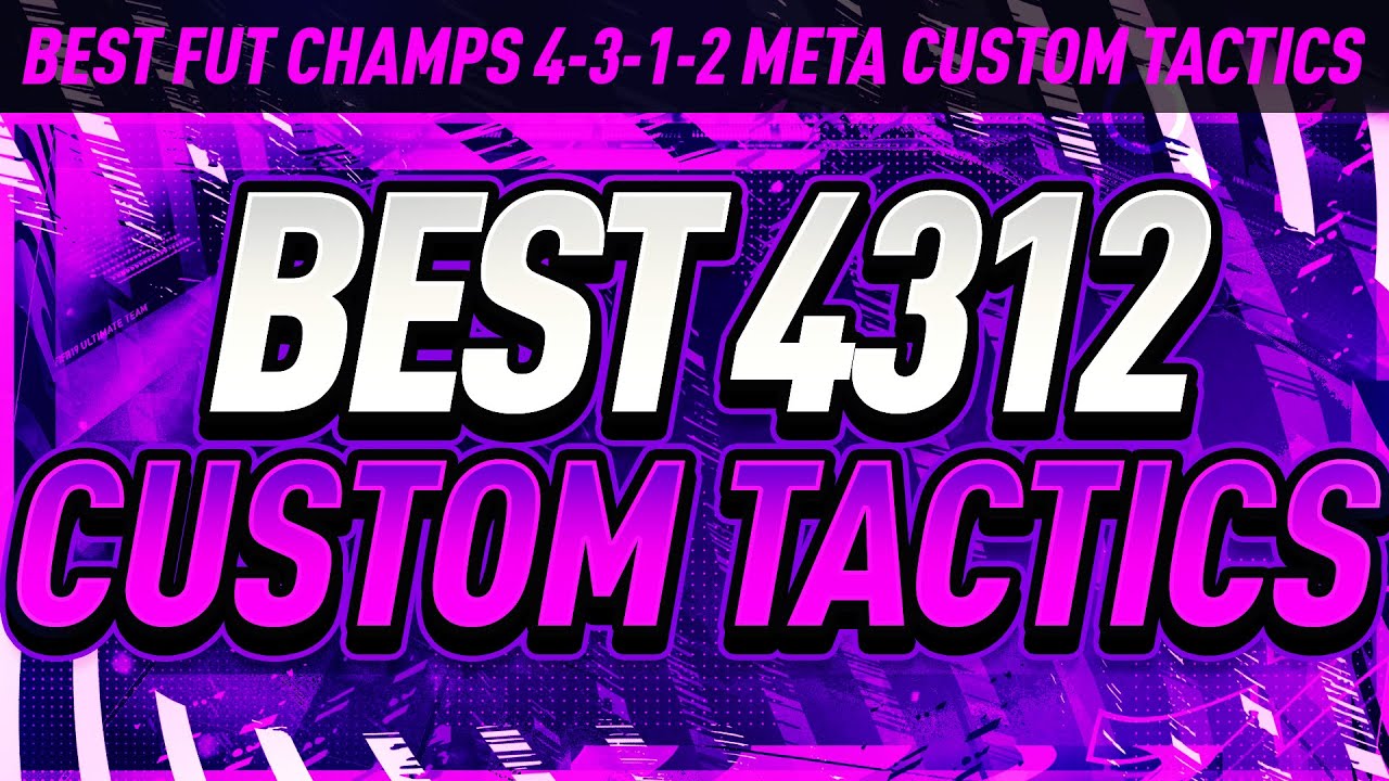 4312 CUSTOM TACTICS FIFA 21! PLAYER INSTRUCTIONS FOR BEST META 4-3-1-2 FIFA 21 ULTIMATE TEAM!