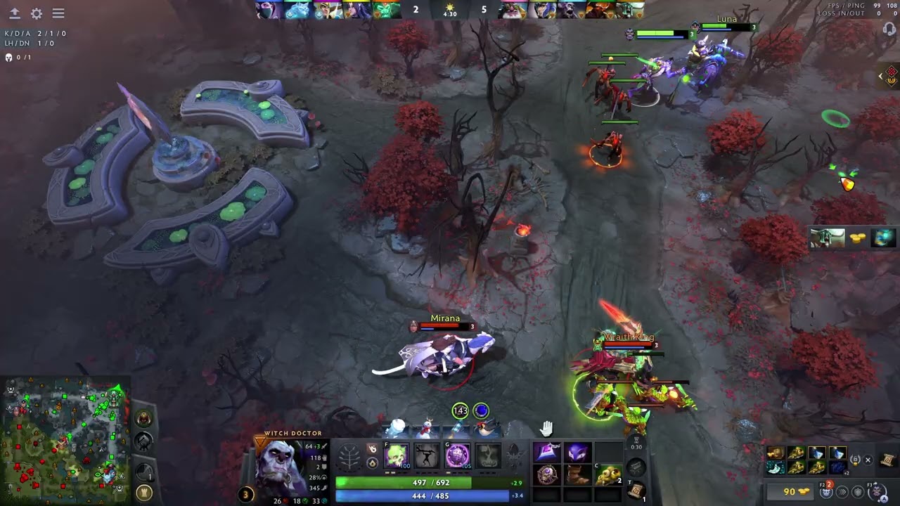 WD Win(3): Good movement, dota2/0953