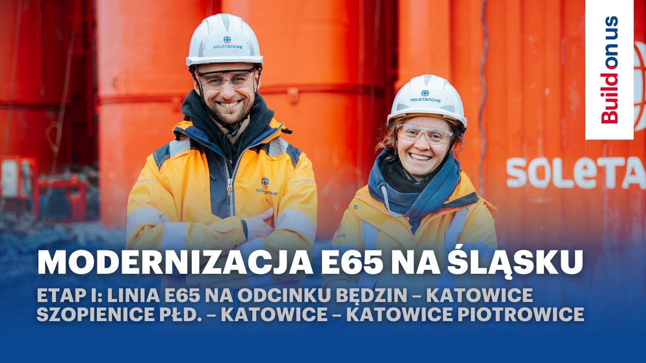 Modernizacja linii kolejowej E65 na Śląsku