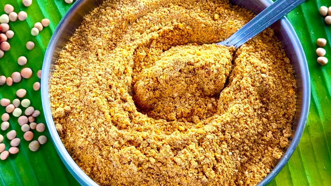 உடல் எடை குறைய🔥🔥 சத்தான கொள்ளு இட்லி பொடி, சுவையோ அருமை 👌👌| kollu podi in Tamil | idli podi |
