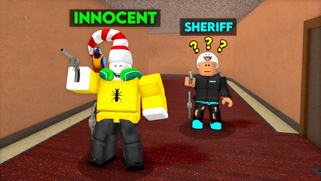I Had the SHERIFF GUN while INNOCENT.. (Roblox Murder Mystery 2)