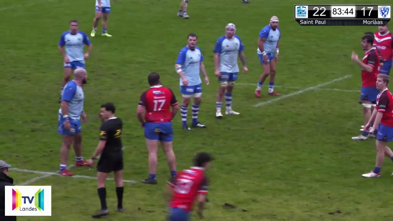 Direct Saint Paul Sport Rugby vs Union Sportive Morlàas Rugby