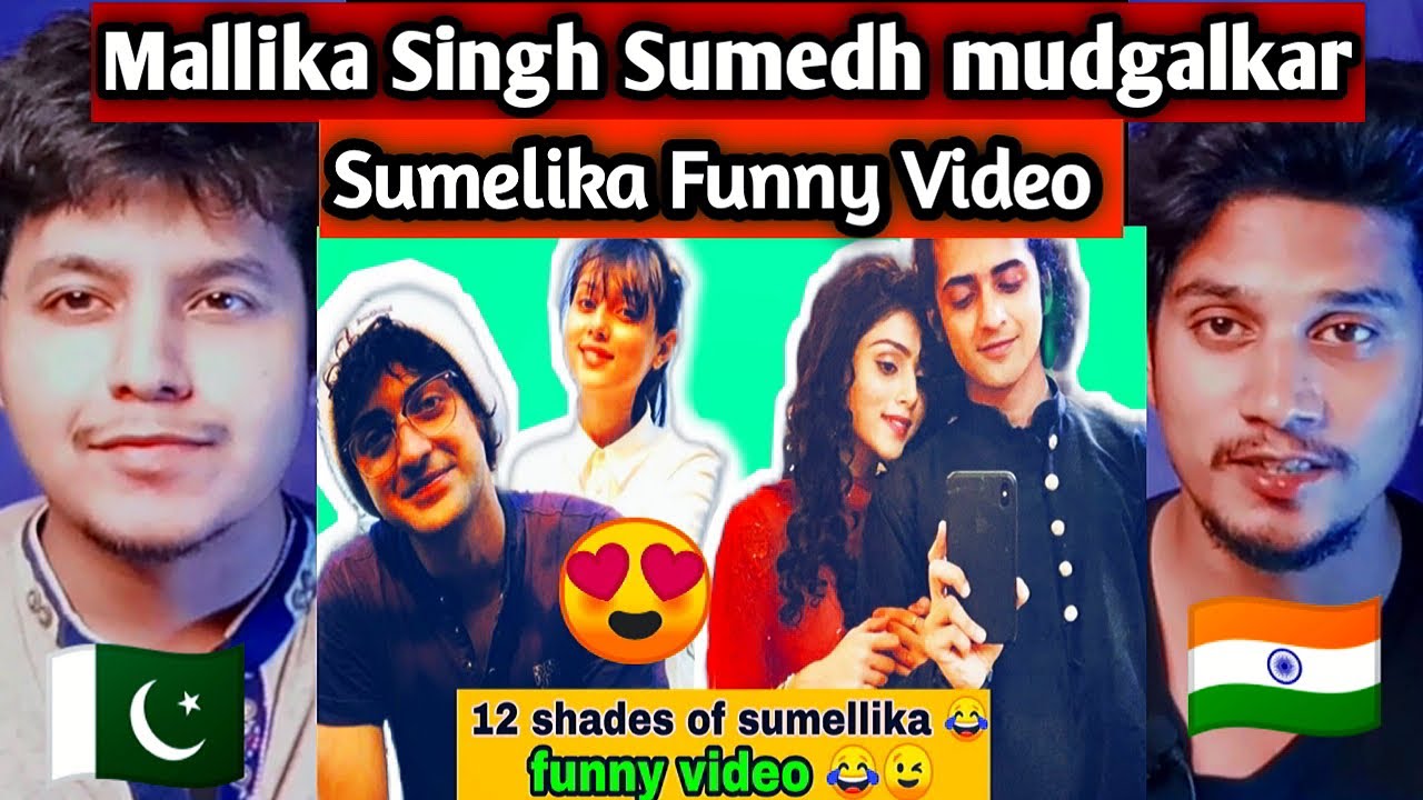 Pakistani reacts to Sumelika funny videos | RadaKrishna | Mallika & sumedh | Dab Reaction
