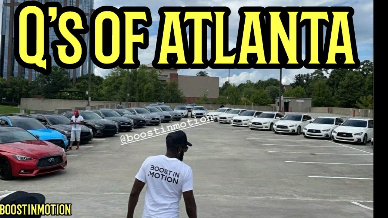 Q50's are taking over atlanta