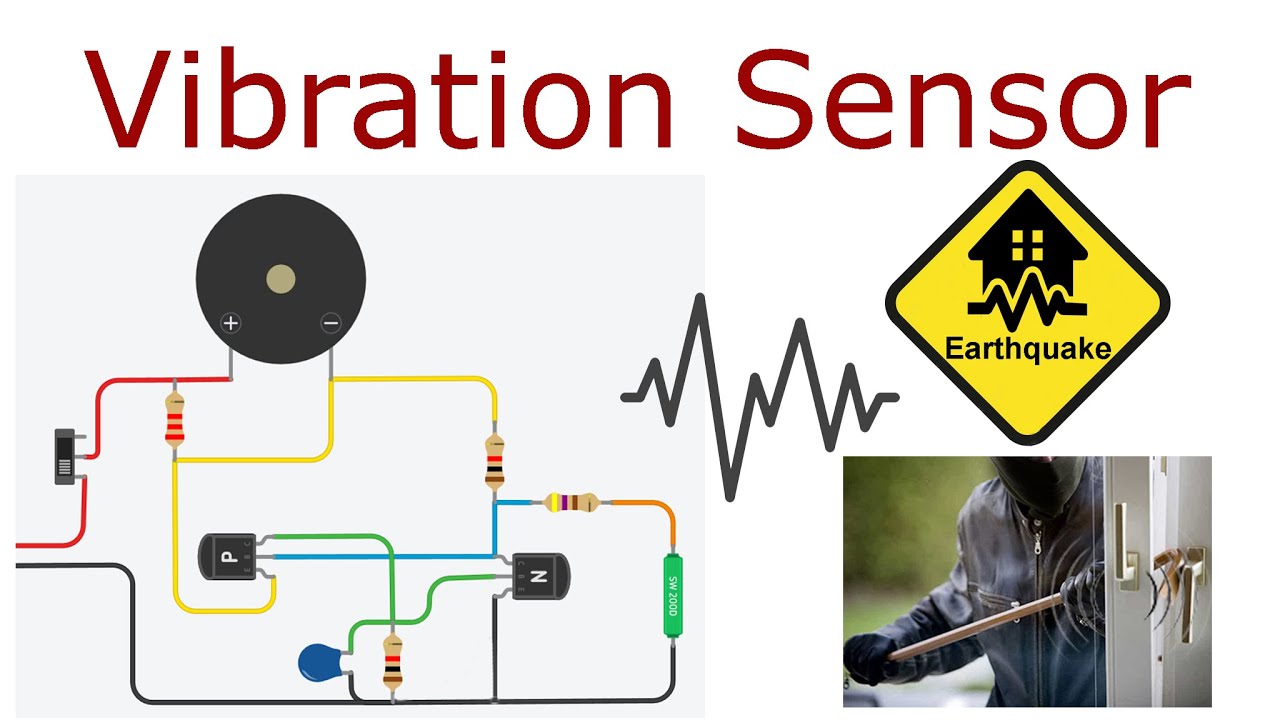 Allarme sensore di vibrazioni con memoria - #vibration #sensor #alarm