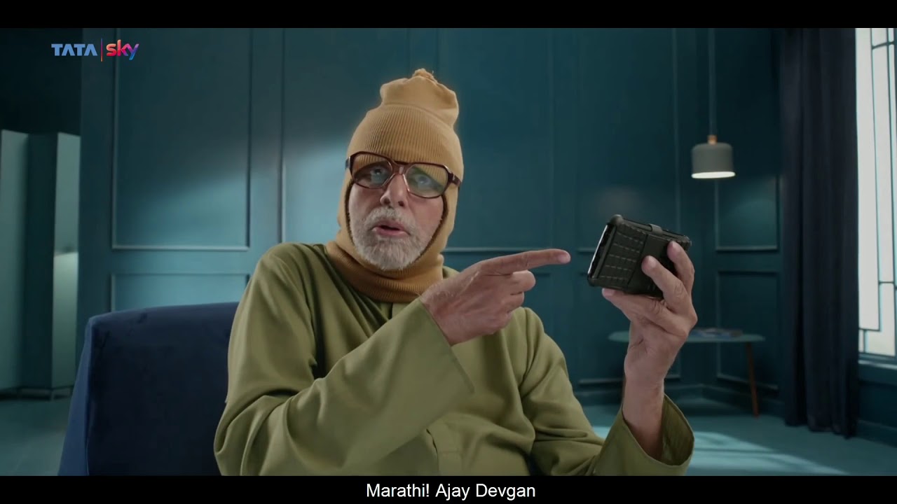 Amitabh Bachchan Tata-sky all add compilations -celebritiesfun