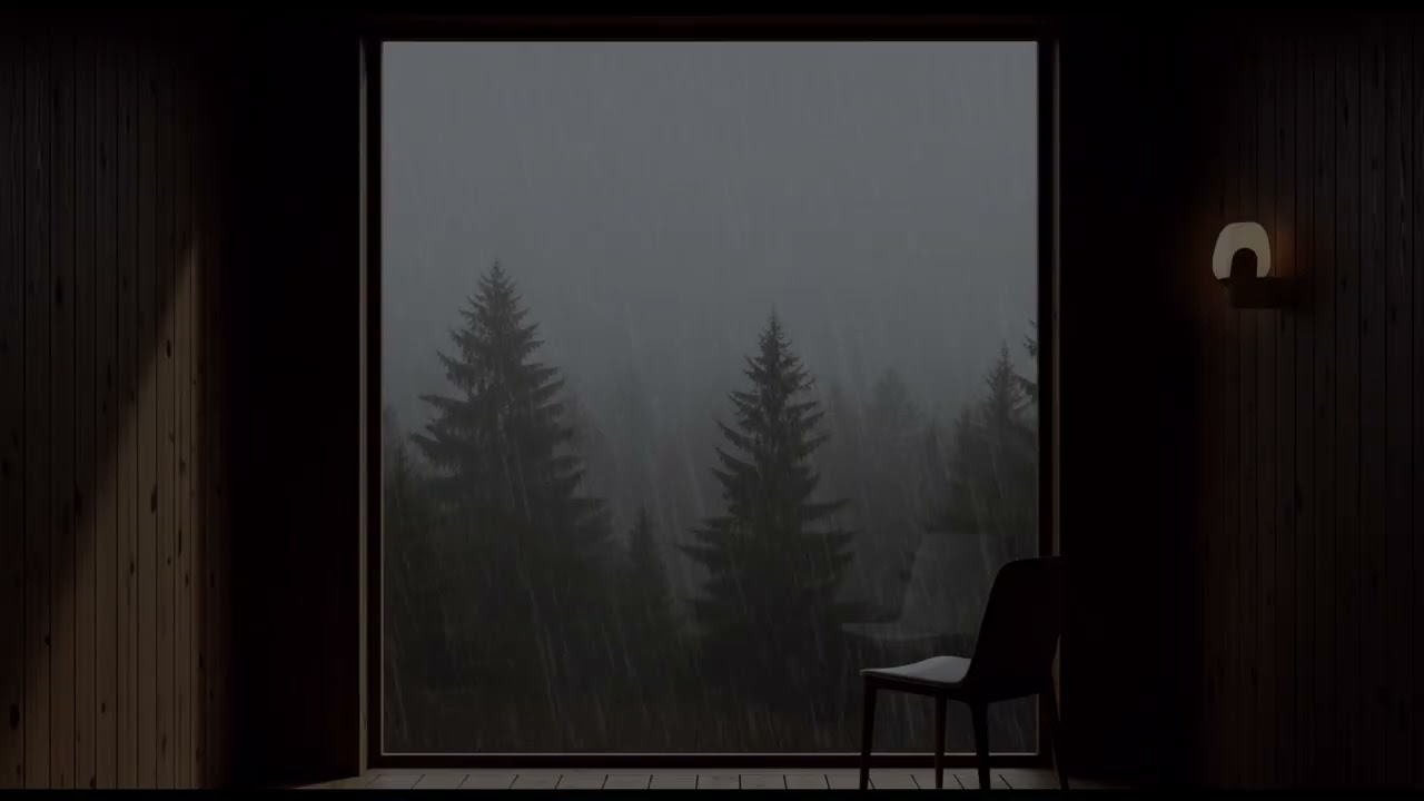 30 Minutes of Soft Rain 🌙 Deep Sleep & Stress Relief